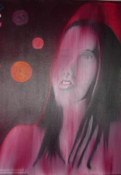 Peinture intitulée "Zone astrale" par Paul Padin, Œuvre d'art originale,