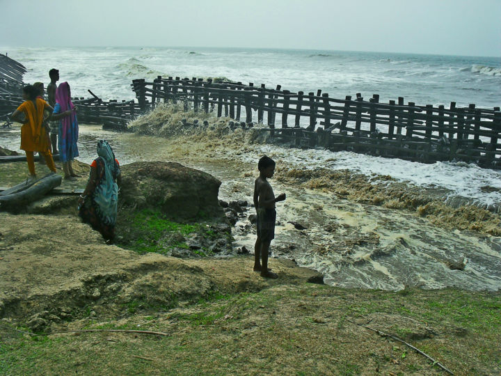 Fotografia intitolato "Waves" da Prateep Kumar Sengupta, Opera d'arte originale