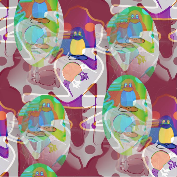 Digital Arts titled "frogs" by Preeta Gopalswami, Original Art,