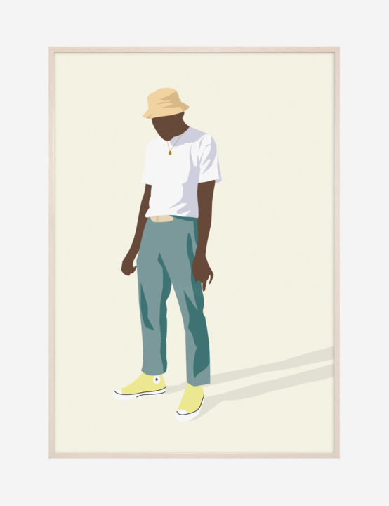 Arts numériques intitulée "Tyler" par Premierebase, Œuvre d'art originale, Travail numérique 2D
