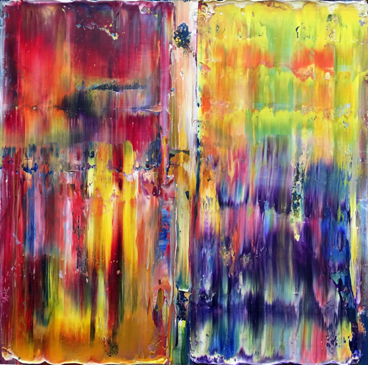Ζωγραφική με τίτλο ""Rain Down On Me"" από Preston M. Smith (PMS), Αυθεντικά έργα τέχνης, Λάδι