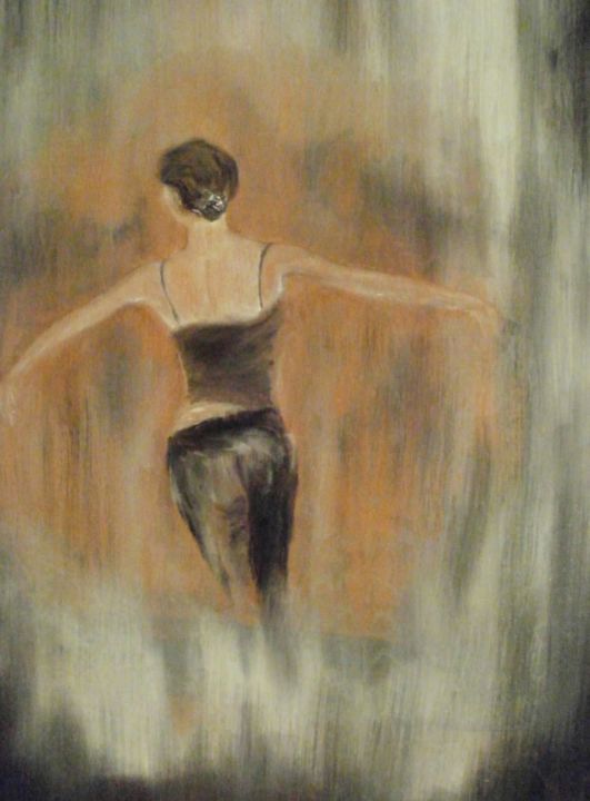 Painting titled "Gracia I" by Barbaram, Original Artwork, Acrylic