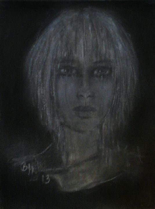 Painting titled "Dianne" by Barbaram, Original Artwork