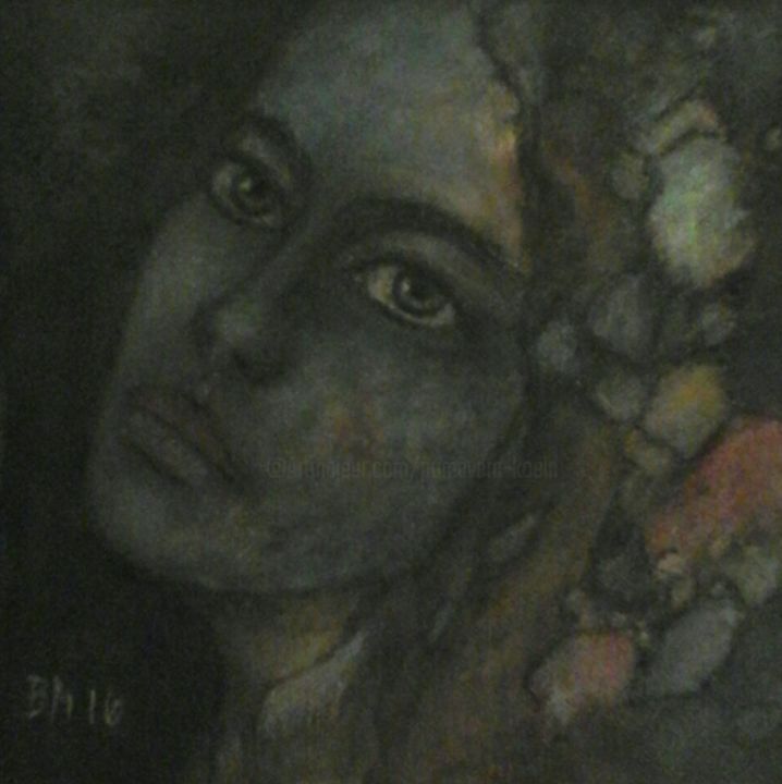Painting titled "Marcia" by Barbaram, Original Artwork, Acrylic