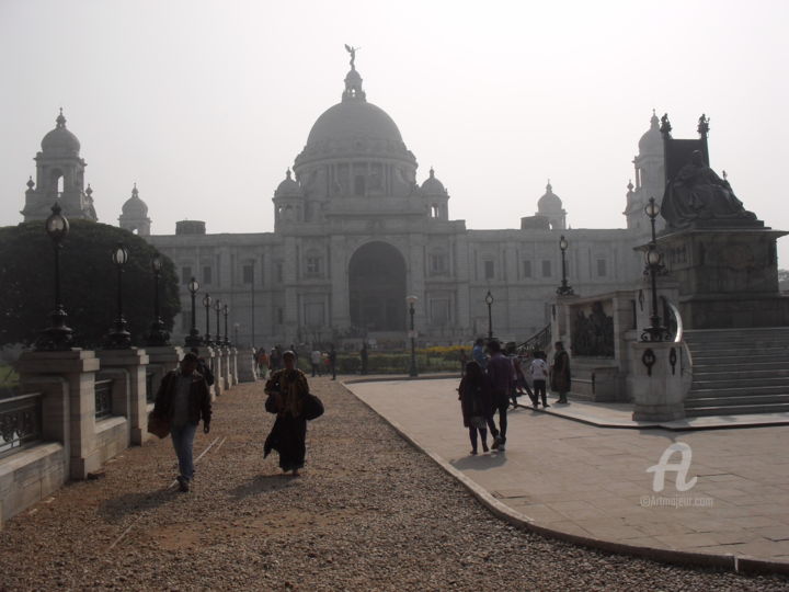 「Victoria Memorial」というタイトルの写真撮影 Prodip Kumar Senguptaによって, オリジナルのアートワーク, デジタル