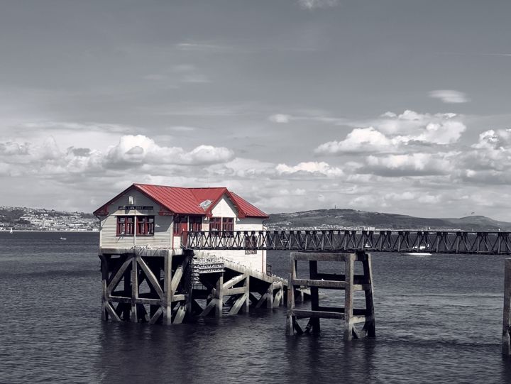 Photography titled "The Pier" by Prst, Original Artwork, Digital Photography