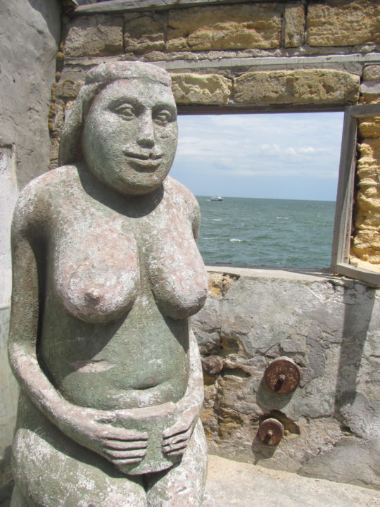 Sculpture titled "3D картина КОРАБЛИК" by Сергей Боголюбов, Original Art, Installation Art