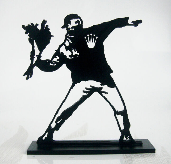 Sculpture titled "PYB Banksy Rolex, 2…" by Pyb, Original Artwork, Resin