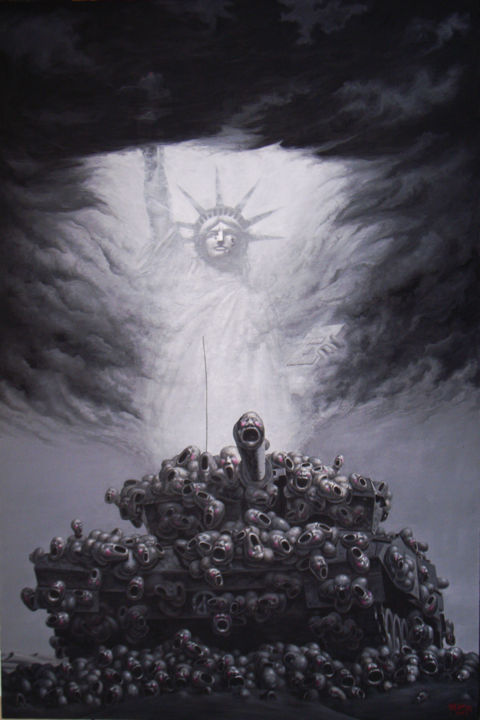 图画 标题为“no-size-200x300cm-y…” 由Chenqiuchi, 原创艺术品, 其他