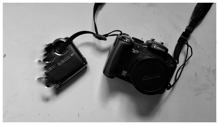Photography titled "Melting Camera" by Quinton, Original Artwork, Digital Photography