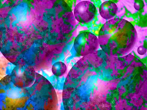 Digital Arts titled "Globes 1" by Bill Hunt, Original Art,