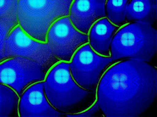 Digital Arts titled "Bubbles 2" by Bill Hunt, Original Art,