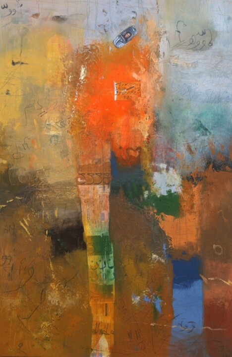 Malerei mit dem Titel "qusay3-120x80-sr700…" von Qusay Alawami, Original-Kunstwerk
