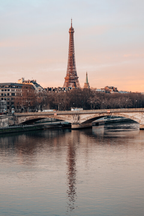 Fotografía titulada "Morning Paris" por Raafetmus, Obra de arte original, Fotografía digital