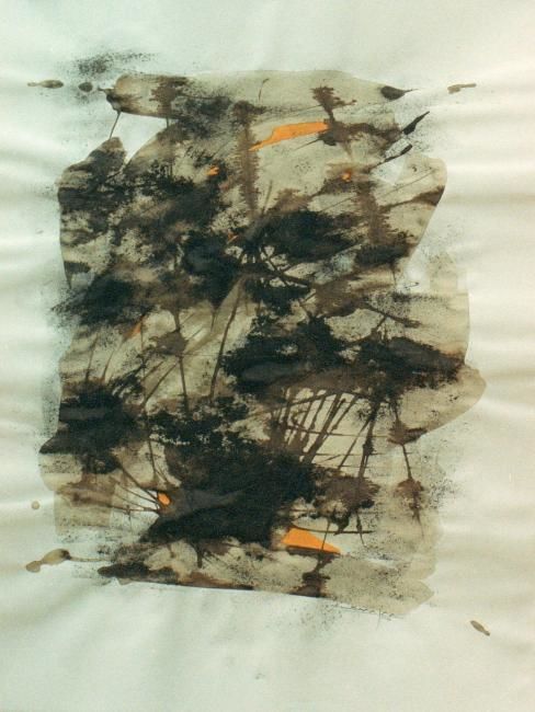 Картина под названием "sin titulo" - Rabakarma, Подлинное произведение искусства, Масло