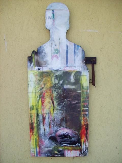 Collages titled "Vigilance 2" by Sylvester Hickmon, Original Art,