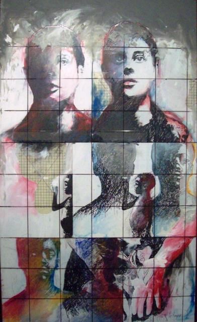 Collages titled "Someone to watch ov…" by Sylvester Hickmon, Original Art,