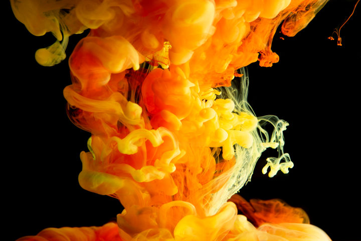 Photography titled "orange cocktail" by Rachel Berthiaume, Original Artwork, Digital Photography