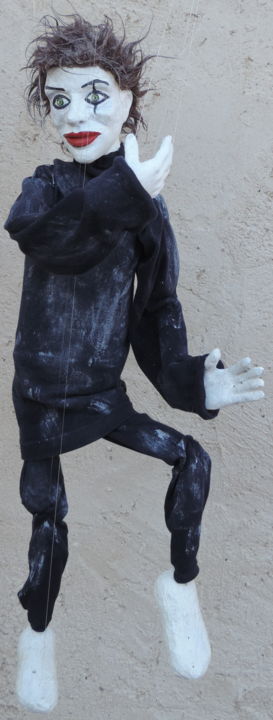 Sculpture titled "mime" by Jfg, Original Artwork