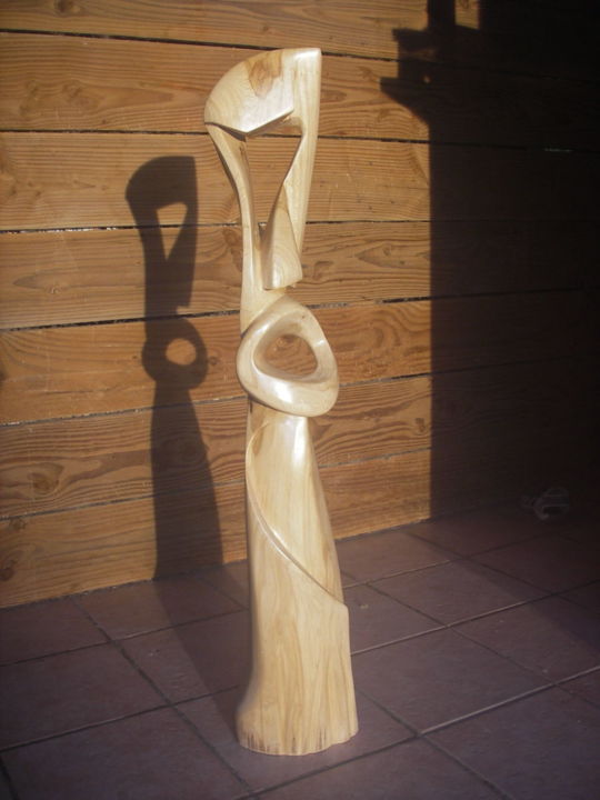 Sculpture titled "Ombre chinoise ou d…" by Radar, Original Artwork