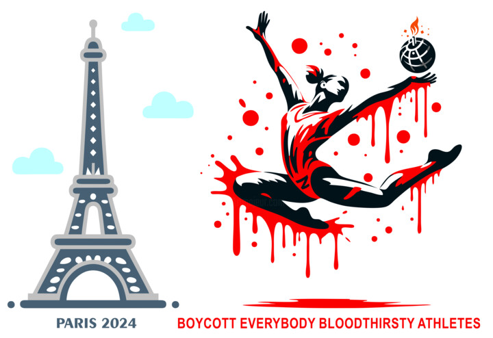 数字艺术 标题为“Boycott everybody b…” 由Art$Art, 原创艺术品, 2D数字工作