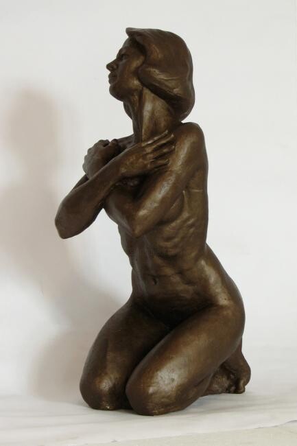 Sculpture titled "Angel" by Radoslaw Keler, Original Artwork