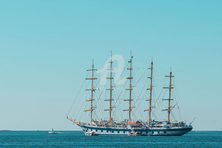 Fotografia intitolato "Set Sails And Explo…" da Radu Bercan, Opera d'arte originale, Fotografia digitale