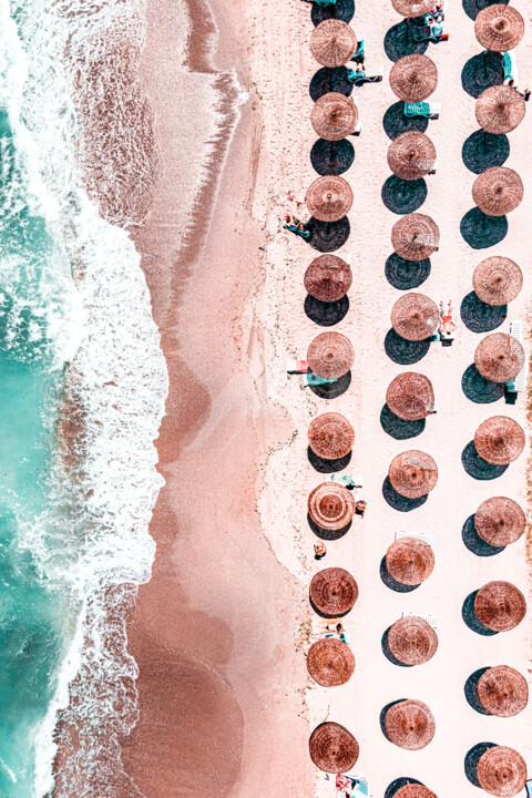 Fotografía titulada "Aerial Ocean Art Pr…" por Radu Bercan, Obra de arte original, Fotografía digital