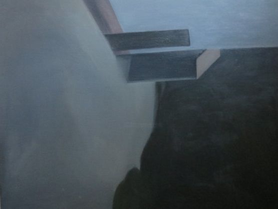 Картина под названием "sans titre" - Raf Peeters, Подлинное произведение искусства, Масло