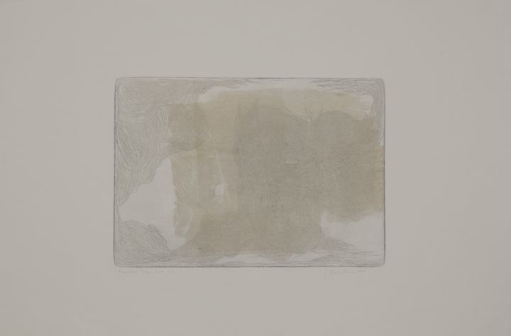 Gravures & estampes intitulée "Glacial 2, 2016" par Rafaela Antunes, Œuvre d'art originale, Gravure