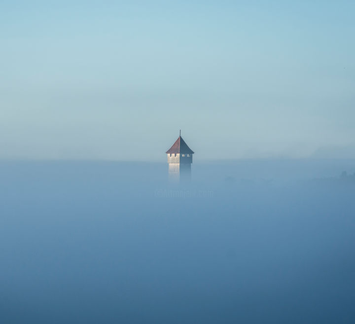 Photography titled "Ghost Tower" by Rafał Idczak, Original Artwork, Non Manipulated Photography