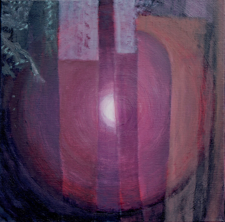 Malerei mit dem Titel "Glory at dusk (in B…" von Rafał Labijak, Original-Kunstwerk, Öl