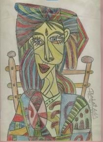 Malarstwo zatytułowany „old woman” autorstwa Rafatads, Oryginalna praca