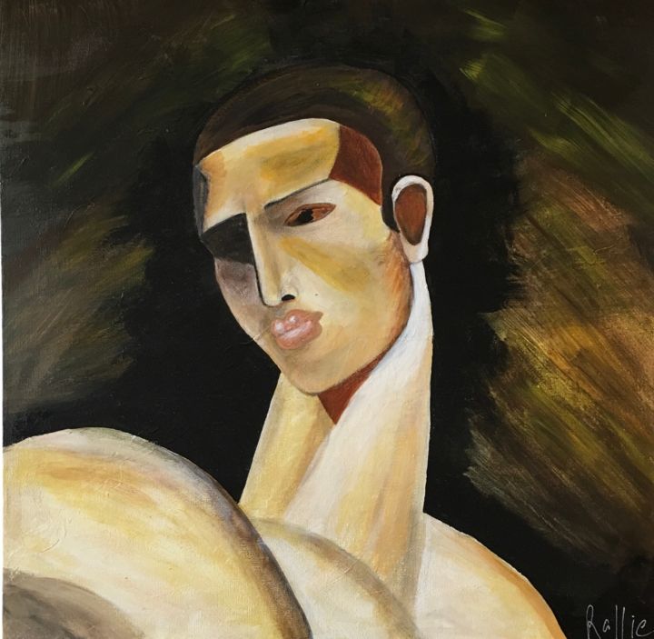 Pintura titulada "Adonis" por Raffie, Obra de arte original, Acrílico