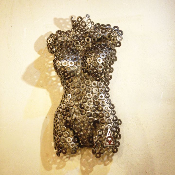 Sculpture intitulée "img-20180303-081411…" par Hesam Rahimi, Œuvre d'art originale, Métaux