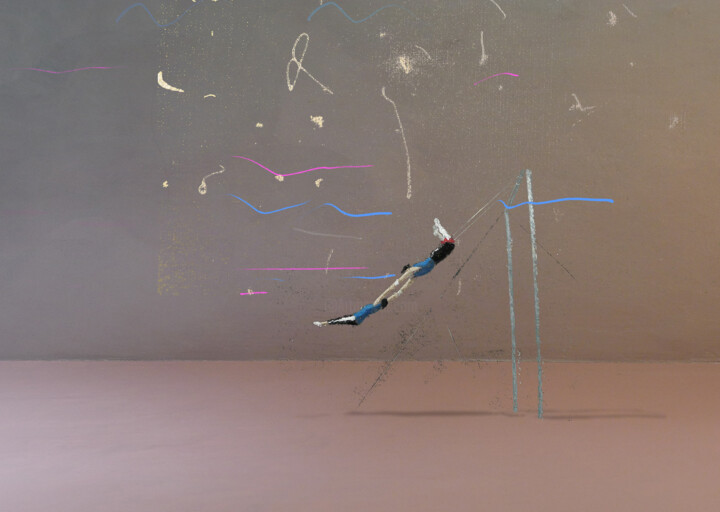 Arte digitale intitolato "Playground" da Raimo Bergt, Opera d'arte originale, Collage digitale