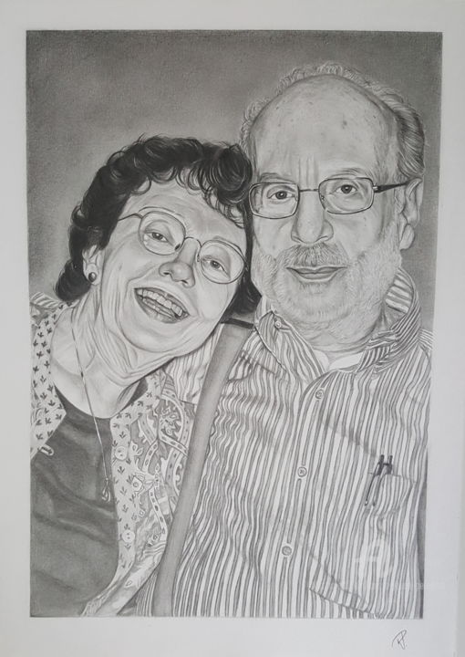 Drawing titled "Customer drawing" by Raissa Levati Pelegrim, Original Artwork, Pencil