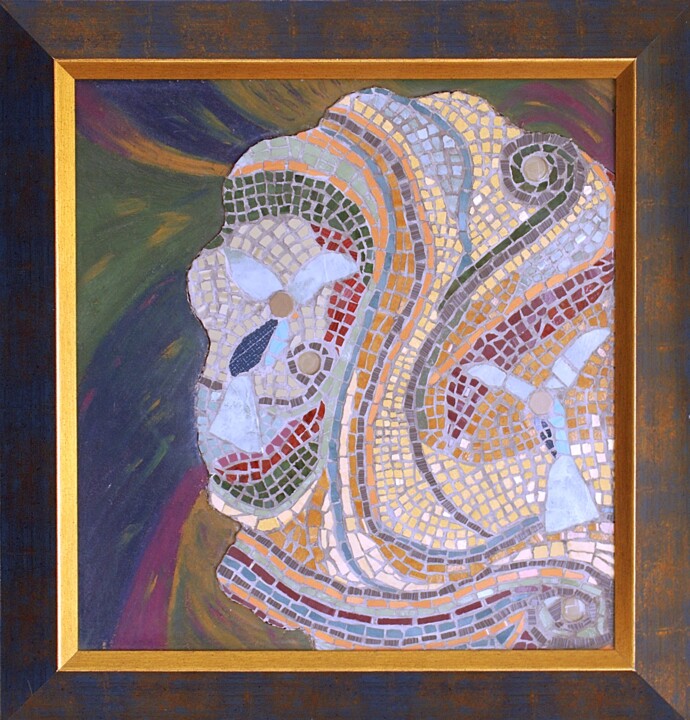 Scultura intitolato "Breeze - ,,Adiere d…" da Raluca-Ioana Enăchescu, Opera d'arte originale, Mosaico