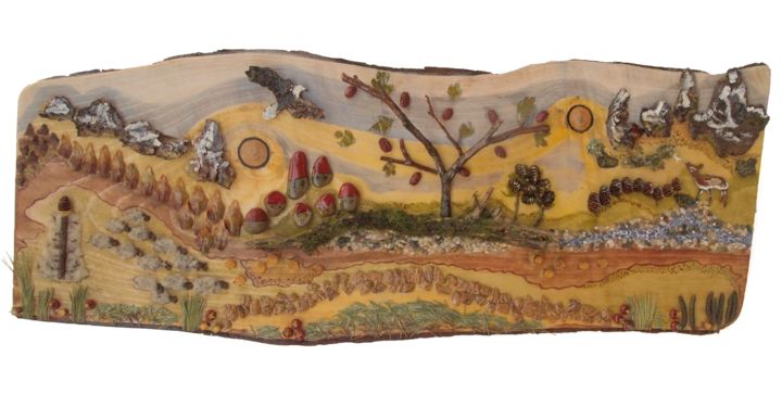 Collages titled "The fairy tale" by Raluca Robu, Original Art,