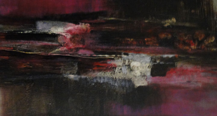 Pintura titulada "Destino" por Marcela Ramirez-Aza, Obra de arte original, Oleo Montado en Otro panel rígido