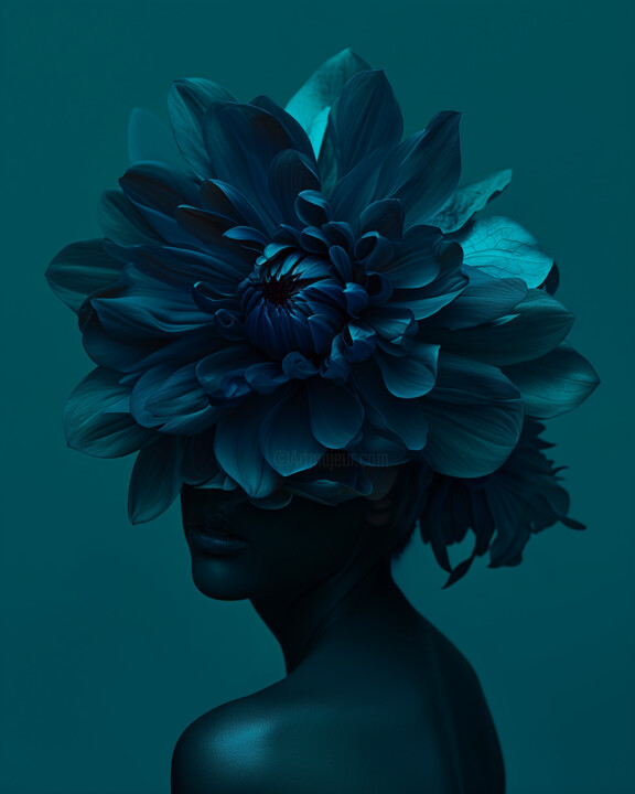 Digital Arts titled "My thoughts create…" by Ramona Gliga, Original Artwork, Digital Collage