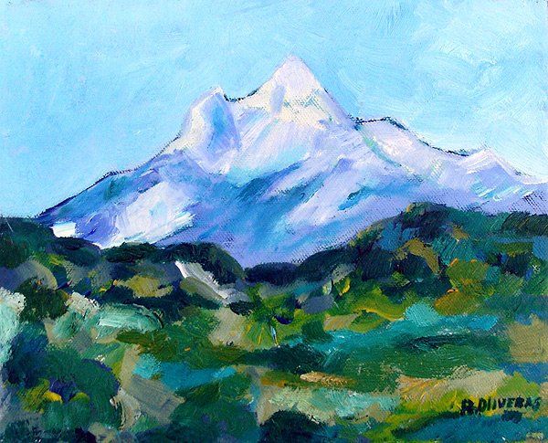 Painting titled "Pedra forca" by Ramon Oliveras, Original Artwork