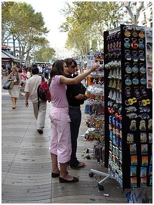 Fotografía titulada "Ramblas 6" por Ramon Oliveras, Obra de arte original