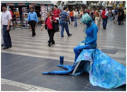 Fotografía titulada "Ramblas 7" por Ramon Oliveras, Obra de arte original