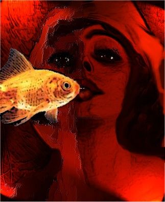 Photographie intitulée "rojo" par Ness, Œuvre d'art originale