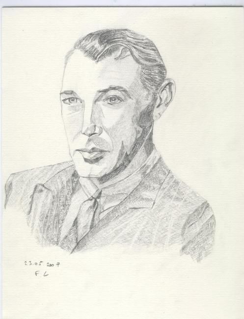 Drawing titled "Gary" by Florence, Original Artwork
