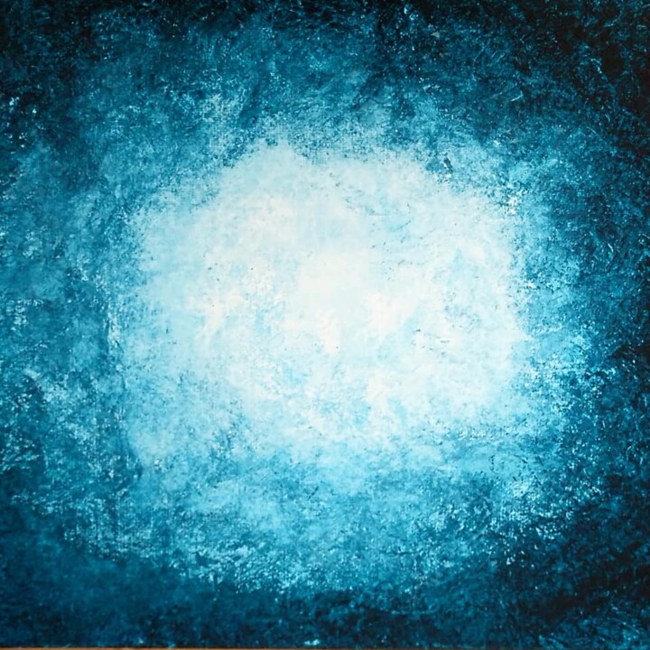 Peinture intitulée "Mar I" par Raquel Avellán, Œuvre d'art originale, Acrylique