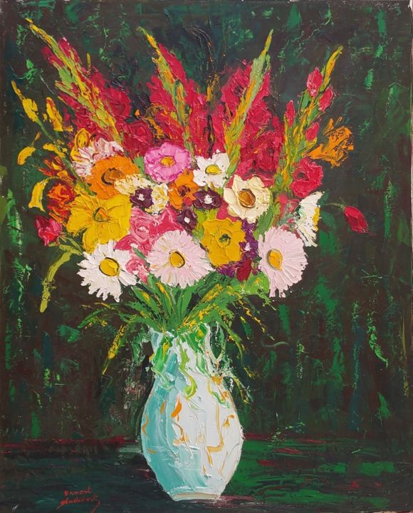 Peinture intitulée "AUDIBERT 20170701-1…" par Galerie Michel Perrier, Œuvre d'art originale,