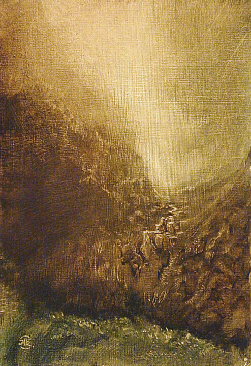 Peinture,  14,2x9,8 in 