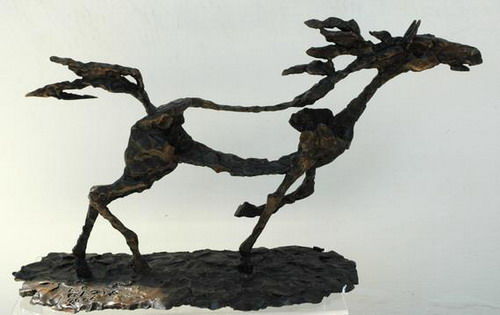Escultura titulada "The Colt" por Razia Gershon, Obra de arte original